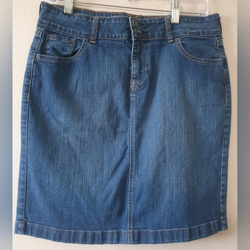 Old navy jean Midi Skirt for Girls Size 10.